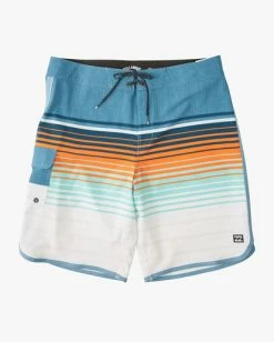 Best deal 💯 Billabong Boys' '73 Stripe Pro Boardshorts 18" CHARCOAL 🥰 -boys Sales Store abbbs00136 billabongf stn frt1 1