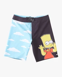 Cheap 🛒 Billabong Boys' The Simpsons Bart Pro Boardshorts 17" BLACK 👏