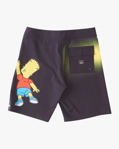 Top 10 ❤️ Billabong Boys' The Simpsons El Barto Pro Boardshorts 17" BLACK ✔️ 4 Top 10 ❤️ Billabong Boys' The Simpsons El Barto Pro Boardshorts 17" BLACK ✔️ - Image 4