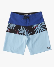 Cheapest 😉 Billabong Boy's Tribong Pro Performance 17" Boardshorts COASTAL 👍