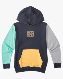 Cheap ๐ Billabong Boy's United Pullover Hoodie BLUE HAZE ๐