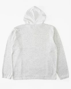 Cheapest 🤩 Billabong Boy's Boundary Half-Zip Hooded Fleece GREY HEATHER ✔️ -boys Sales Store abbft00134 billabongf grh bck1 1