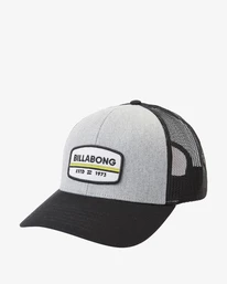 Hot Sale 😍 Billabong Boys' Walled Trucker Hat BLACK/GREY 👏