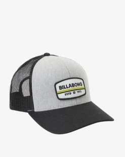 Hot Sale 😍 Billabong Boys' Walled Trucker Hat BLACK/GREY 👏 -boys Sales Store abbha00125 billabongp bgy sd2 1