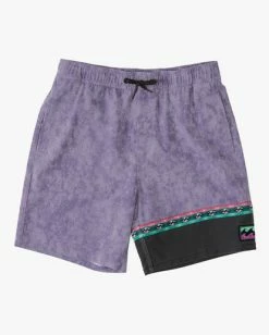 Promo 🌟 Billabong Boy's Burleigh Layback Boardshorts PURPLE HAZE 🛒 -boys Sales Store abbjv00101 billabongf phz frt1 1