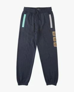 Top 10 ❤️ Billabong Boy's United Sweatpants BLUE HAZE 🎁 -boys Sales Store abbnp00114 billabongf nvy frt1 1