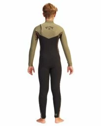 New ๐ Billabong Boys' 4/3 Revolution Full Wetsuit MILITARY โ๏ธ 4 New ๐ Billabong Boys' 4/3 Revolution Full Wetsuit MILITARY โ๏ธ - Image 4