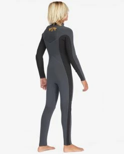 Best reviews of 🧨 Billabong Boy's 4/3 Absolute Chest Zip Full Wetsuit GRAPHITE 👍 -boys Sales Store abbw100130 billabongw gra sd3 1