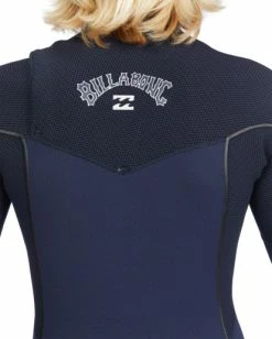 Best Pirce 😍 Billabong Boy's 4/3 Furnace Comp Chest Zip Full Wetsuit NAVY 💯 -boys Sales Store abbw100133 billabongw nvy dtl2 1