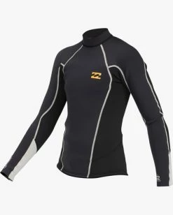 Cheap ❤️ Billabong Boys' 2mm Absolute Long Sleeve Wetsuit Jacket NAVY 🤩 -boys Sales Store abbw800106 billabongv kyh0 frt1 1