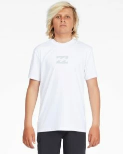 Flash Sale ✔️ Billabong Boys' All Day Wave Loose Fit Short Sleeve Surf Tee NAVY 👍 -boys Sales Store abbwr00100 billabongw wht sd2 1