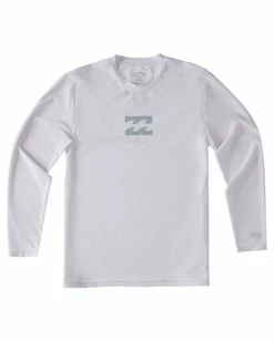 New 🧨 Billabong Boys' All Day Wave Loose Fit Long Sleeve Surf Tee DUSTY MELON ❤️ -boys Sales Store abbwr00105 billabongv wht frt1 1