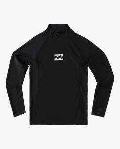 Buy ๐ Billabong Boys' All Day Wave Performance Fit Long Sleeve Rashguard COASTAL ๐ 26 Buy ๐ Billabong Boys' All Day Wave Performance Fit Long Sleeve Rashguard COASTAL ๐ -boys Sales Store abbwr00108 billabongf blk frt1 1