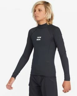 Buy ๐ Billabong Boys' All Day Wave Performance Fit Long Sleeve Rashguard COASTAL ๐ 21 Buy ๐ Billabong Boys' All Day Wave Performance Fit Long Sleeve Rashguard COASTAL ๐ -boys Sales Store abbwr00108 billabongw blk frt1 1