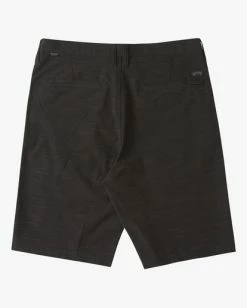 Budget ✔️ Billabong Boys' Crossfire Slub Shorts 18" NAVY 👏 -boys Sales Store abbws00101 billabongf blk bck1 1