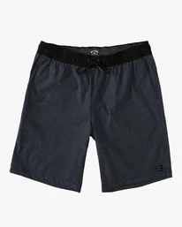 Hot Sale ⭐ Billabong Boys' Crossfire Elastic Waist Shorts 16" NAVY 🎁