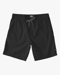 Flash Sale 💯 Billabong Boys' Layback Twill Elastic Waist Shorts 16" BLACK 🌟