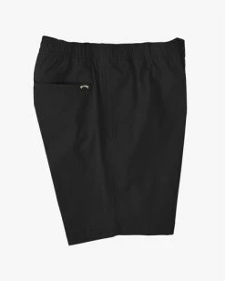 Best reviews of ✔️ Billabong Boy's Larry Layback Shorts 16" GRAVEL 🧨 -boys Sales Store abbws00124 billabongf blk sd2 1