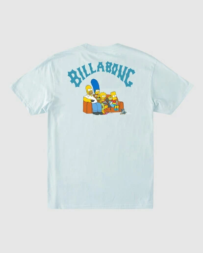 Buy π Billabong Boys' The Simpsons Family Couch Organic Short Sleeve T-Shirt BLACK π₯ 4 Buy π Billabong Boys' The Simpsons Family Couch Organic Short Sleeve T-Shirt BLACK π₯ - Image 4