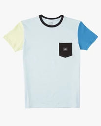 Wholesale ⭐ Billabong Boy's Apex Pocket T-Shirt COASTAL 😀