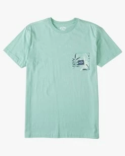 Wholesale ❤️ Billabong Boy's Team Pocket T-Shirt DUSTY GREEN 🧨 -boys Sales Store abbzt00302 billabongf gjr0 frt1 1