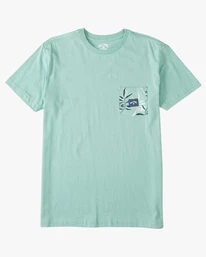Wholesale ❤️ Billabong Boy's Team Pocket T-Shirt DUSTY GREEN 🧨