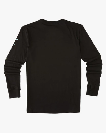 Budget ๐ Billabong Boy's Unity Long Sleeve T-Shirt BLACK ๐งจ 4 Budget ๐ Billabong Boy's Unity Long Sleeve T-Shirt BLACK ๐งจ - Image 4