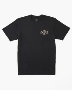 Best Sale 😍 Billabong Boys' Exit Arch Short Sleeve T-Shirt BLACK 🤩 -boys Sales Store abbzt00329 billabongf blk bck1 1