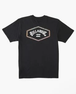 Best Sale 😍 Billabong Boys' Exit Arch Short Sleeve T-Shirt BLACK 🤩 -boys Sales Store abbzt00329 billabongf blk frt1 1