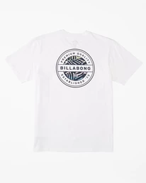 Outlet 🔔 Billabong Boys' Rotor Short Sleeve T-Shirt WHITE 🎉
