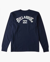 Cheap 💯 Billabong Boys' Arch Fill Long Sleeve T-Shirt NAVY 👏
