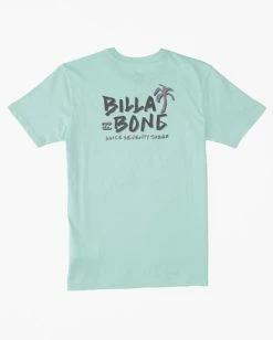 New 👍 Billabong Boys' Lounge Short Sleeve T-Shirt DUSTY BLUE ✨ -boys Sales Store abbzt00343 billabongf clm frt1 1