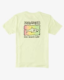 Flash Sale 🔥 Billabong Boy's Sharky T-Shirt LIGHT GREEN 🌟