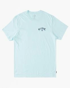 Best Pirce ⌛ Billabong Boy's Arch Fill T-Shirt TEAL 🤩 -boys Sales Store abbzt00355 billabongf ctl bck1 1