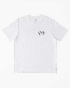 Best Sale 🤩 Billabong Boy's Exit Arch T-Shirt WHITE ✨ -boys Sales Store abbzt00357 billabongf wht bck1 1
