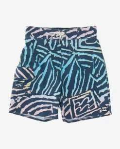 Wholesale 🤩 Billabong Boys' (2-7) Sundays Pro Boardshorts 13" NAVY 😉 -boys Sales Store abtbs00123 billabongf psl frt1 1