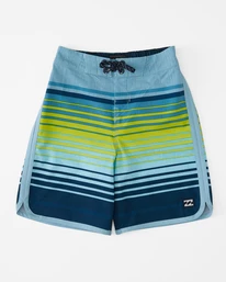 Flash Sale 👍 Billabong Boys' (2-7) '73 Stripe Pro Boardshorts 14" HAZE 💯
