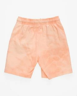 Cheapest 😀 Billabong Boys' (2-7) Sundays Layback Boardshorts 13" MELON ⌛ -boys Sales Store abtbs00127 billabongf mel bck1 1