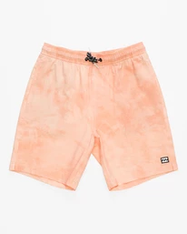 Cheapest 😀 Billabong Boys' (2-7) Sundays Layback Boardshorts 13" MELON ⌛