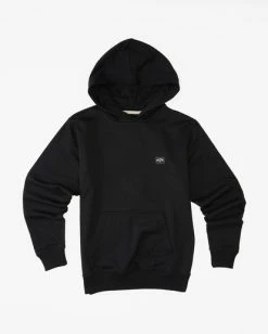Deals ✔️ Billabong Boy's (2-7) All Day Organic Pullover Hoodie BLACK/BLACK ✨ -boys Sales Store abtft00116 billabongf kkb frt1 1