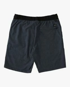 Top 10 🌟 Billabong Boys' (2-7) Crossfire Elastic Waist Shorts 13" ASPHALT 👏 -boys Sales Store abtws03001 billabongf nvy bck1 1