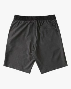 Best Sale 🧨 Billabong Boy's (2-7) Crossfire Elastic Submersible Shorts 13" GREY ✨ -boys Sales Store abtws03007 billabongf alt bck1 1