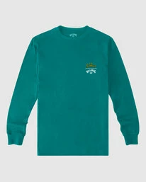 Cheapest ๐ Billabong Boys' (2-7) The Simpsons Family Couch Organic Long Sleeve T-Shirt TEAL ๐งจ