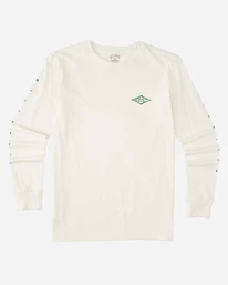 Top 10 ❤️ Billabong Boy's (2-7) Unity Long Sleeve T-Shirt OFF WHITE 🥰