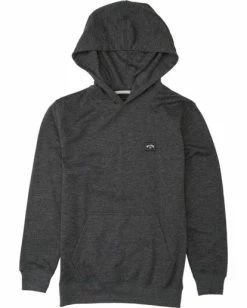 Discount 🥰 Billabong Boys' (2-7) All Day Pullover Hoodie BLACK 😀 -boys Sales Store k6403bap billabongf blk frt1 1
