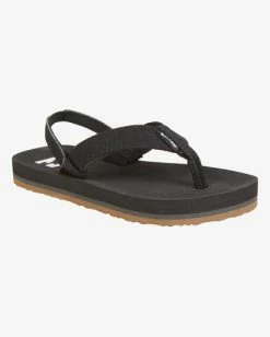 Brand new ❤️ Billabong Boys' (2-7) Stoked 🩴 Sandals BLUE 💯 -boys Sales Store kfot1bst billabongp blk frt1 1