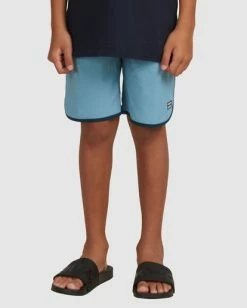 Outlet ✨ Billabong Boy's '73 Spinner Lo Tide Boardshorts 18.5" BLUE HAZE 🎉 -boys Sales Store ubbbs00101 billabongw bn4 frt1 1