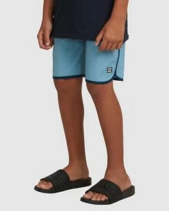 Outlet ✨ Billabong Boy's '73 Spinner Lo Tide Boardshorts 18.5" BLUE HAZE 🎉 -boys Sales Store ubbbs00101 billabongw bn4 sd1 1