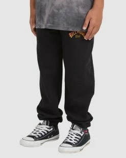 Buy 😀 Billabong Boy's Core Arch Track Sweatpants LIGHT GREY HEATHER 🌟 -boys Sales Store ubbnp00101 billabongw blk sd1 1