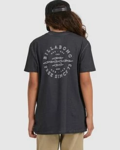 Best reviews of 🎁 Billabong Boy's Big Wave Dan Short Sleeve T-Shirt BLACK 🤩 -boys Sales Store ubbzt00117 billabongw blk bck1 1
